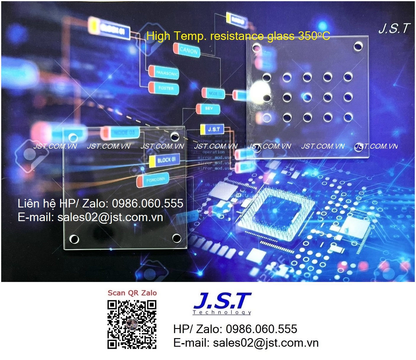 High Temp. Resistance Glass